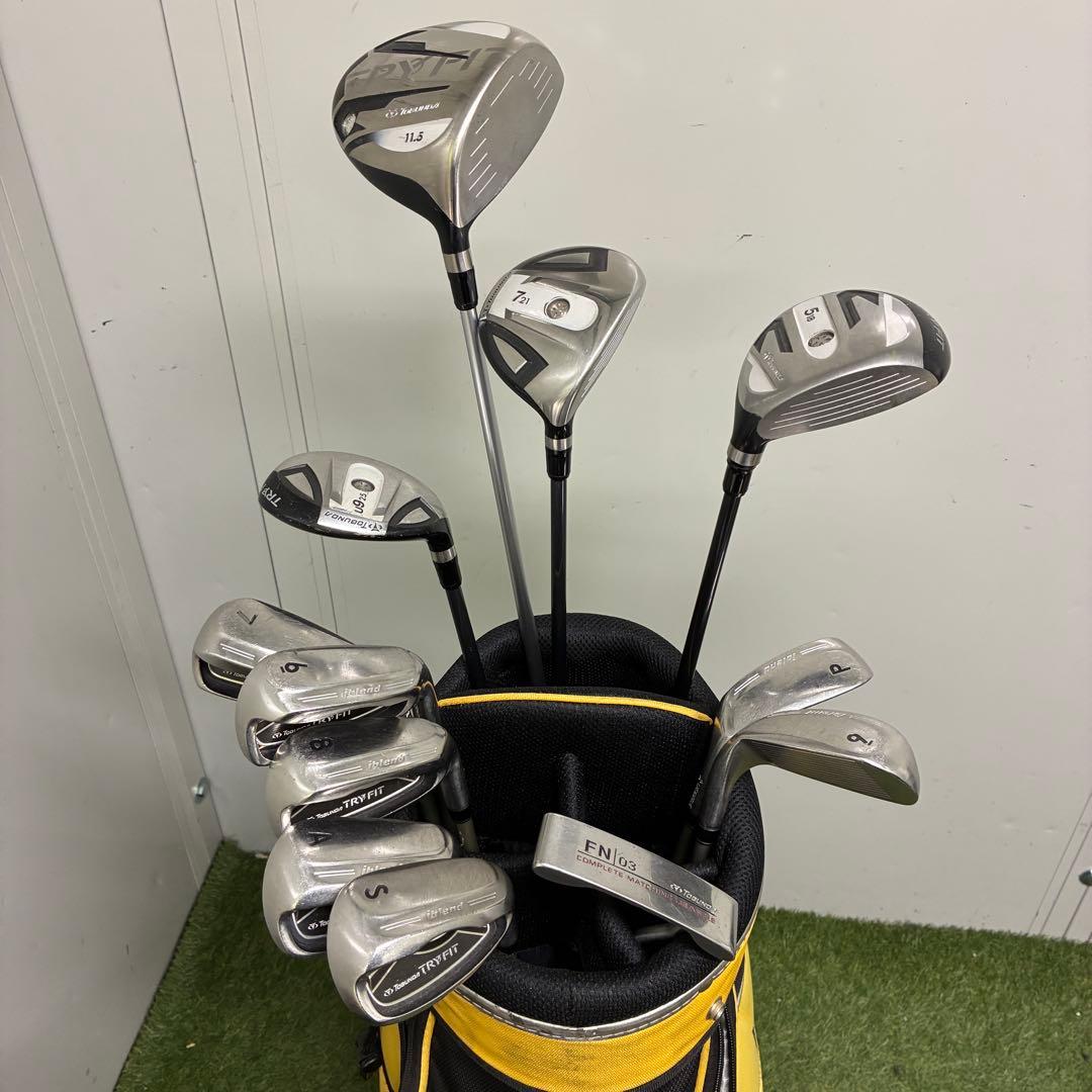 メンズゴルフクラブセット　【adidas】【TOBUNDA】【MOTORE】