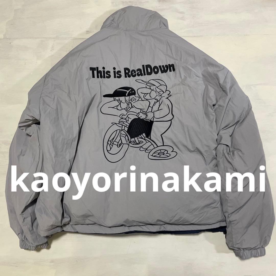 完売品 極美品 kaoyorinakami リバーシブル ダウンジャケット