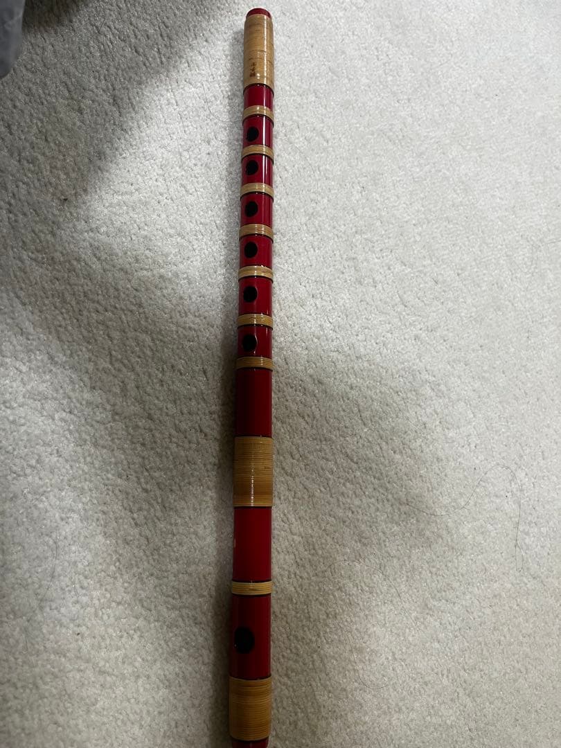 赤い篠笛
