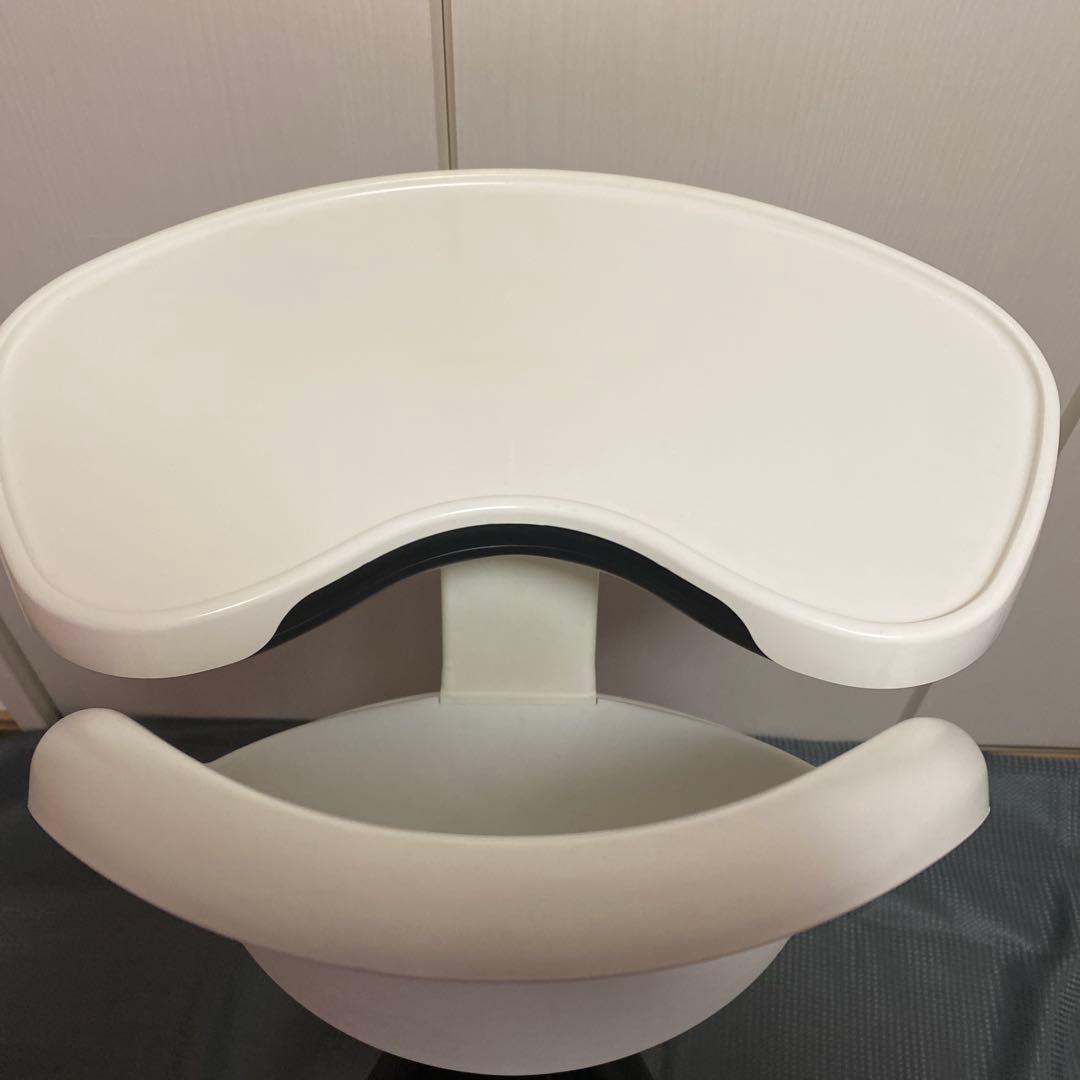 【美品・廃盤】Baby Bjorn 折りたたみ ベビーチェア ホワイト