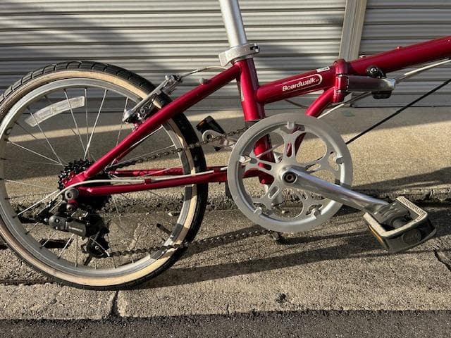 中古 折りたたみ自転車/DAHON ダホン boardwalk D7 7段変速