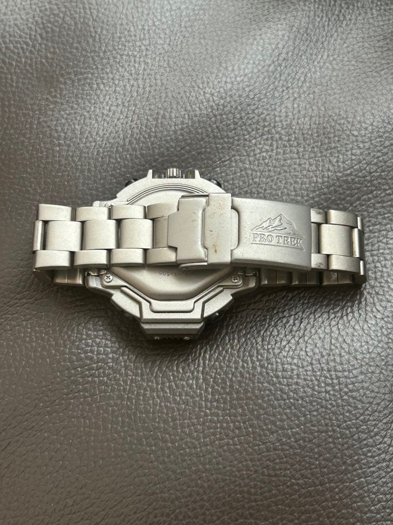 電池交換済　CASIO PROTREK PRT-500 稼働