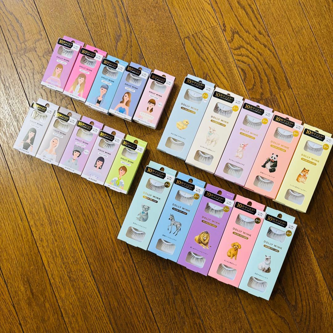 まつ毛・つけまつ毛用品 DOLLY WINK SALON EYE LASH + EASY LASH