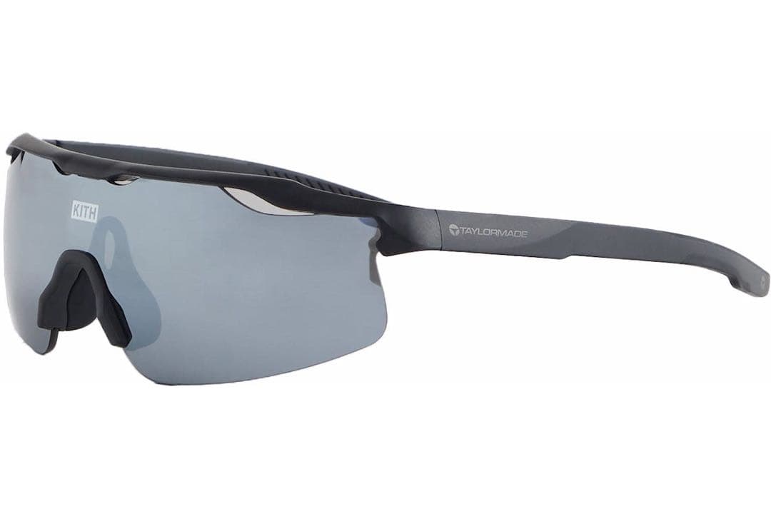 【未使用に近い】Kith × TaylorMadeミラーレンズ サングラス 黒