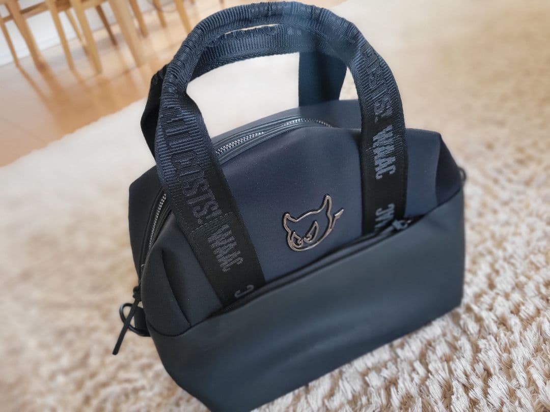 WAAC ブラック ドラムバッグ