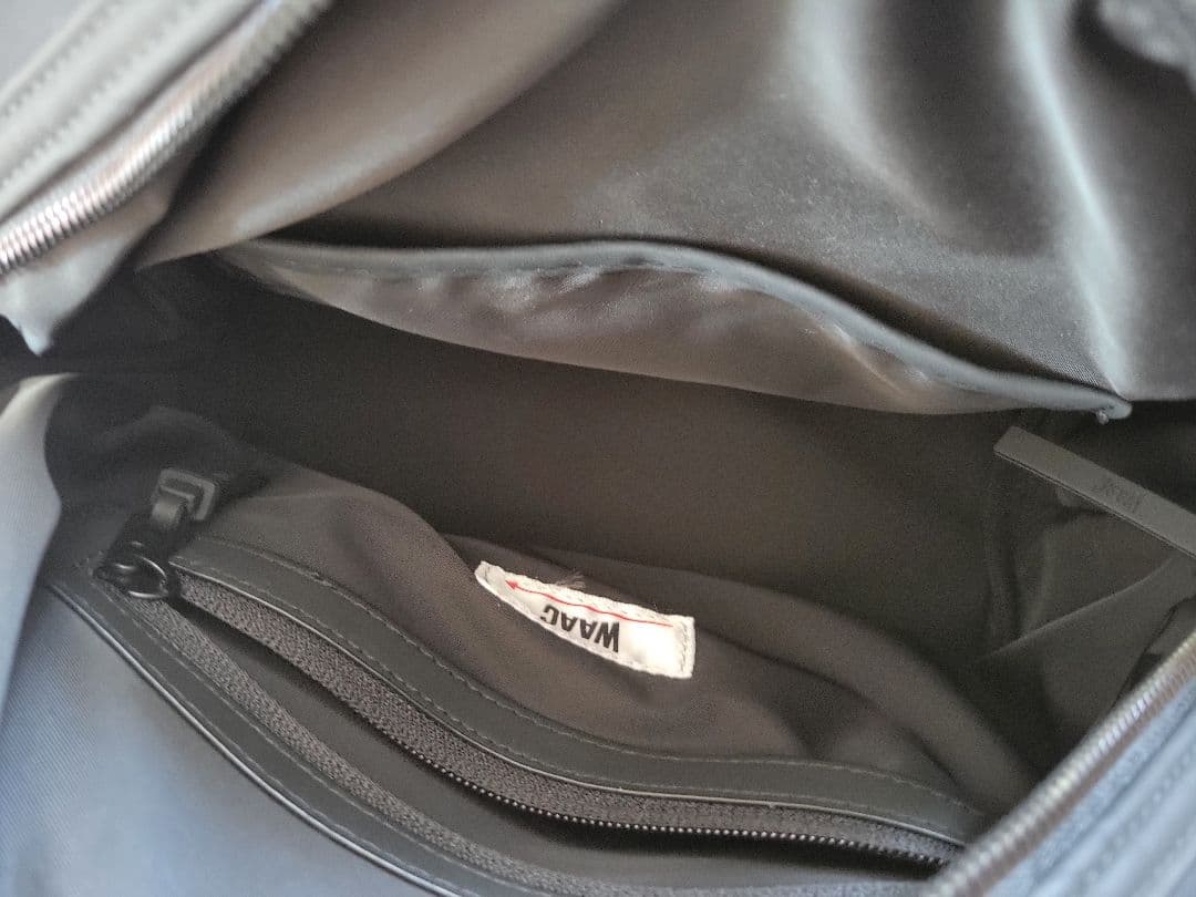 WAAC ブラック ドラムバッグ