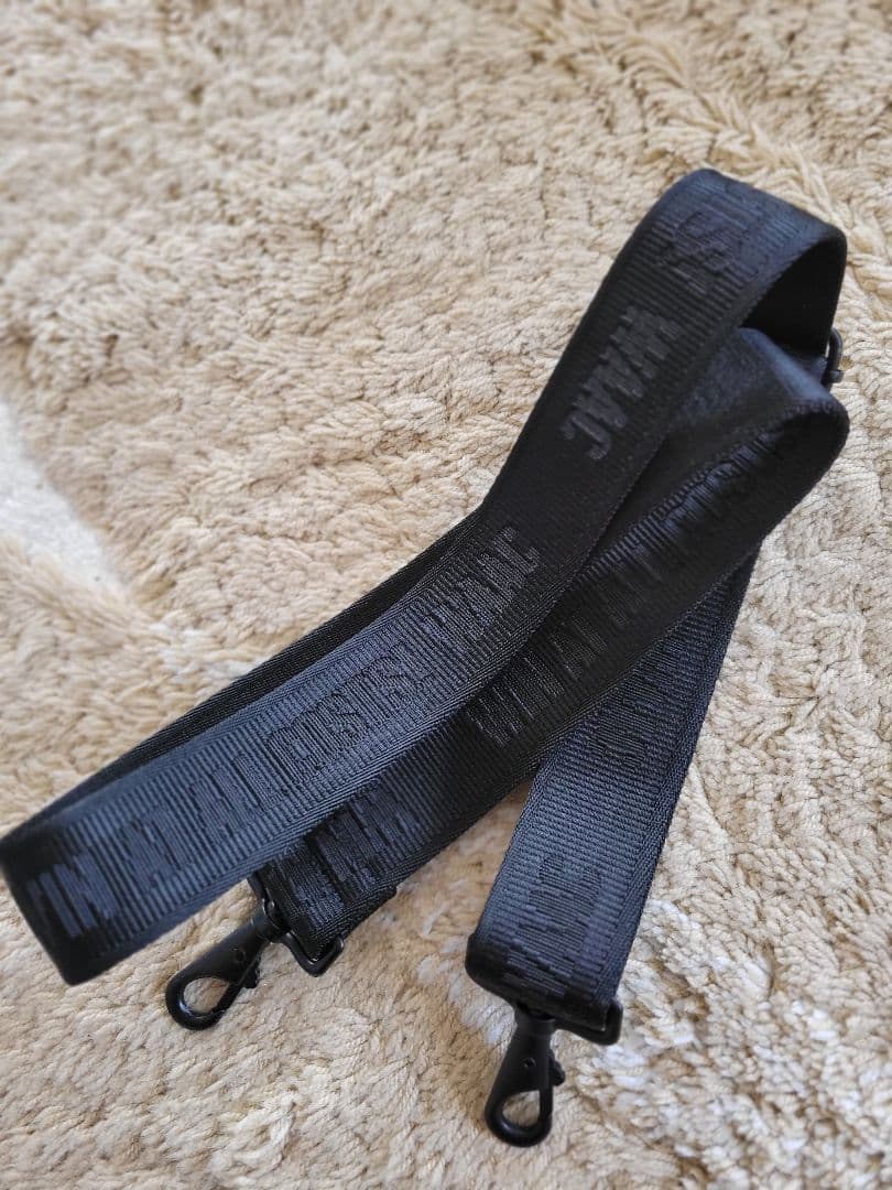 WAAC ブラック ドラムバッグ