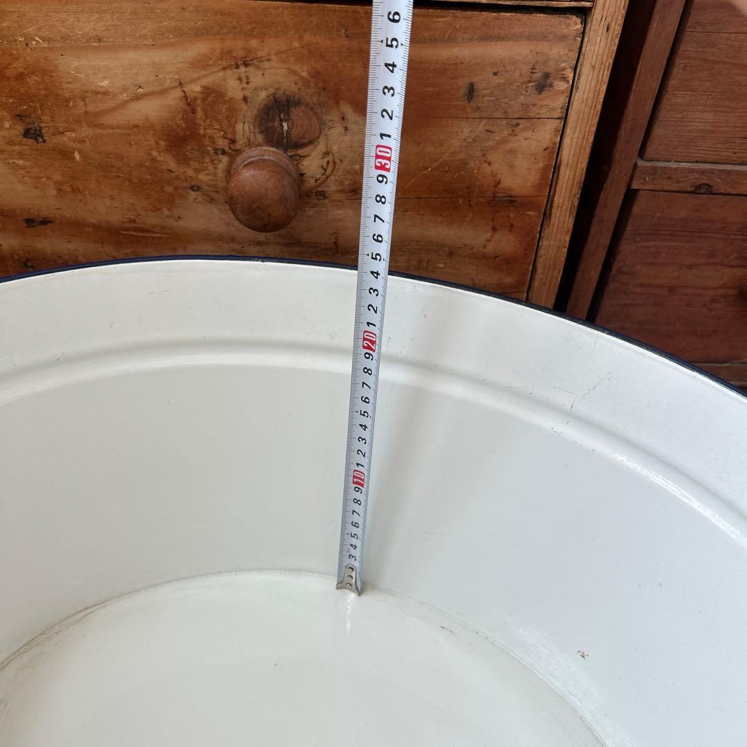 アンティーク　オーバルウォッシュタブ