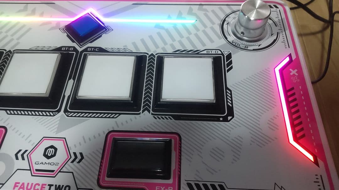 サウンドボルテックス FAUCETWO コントローラー 静音化 完動品