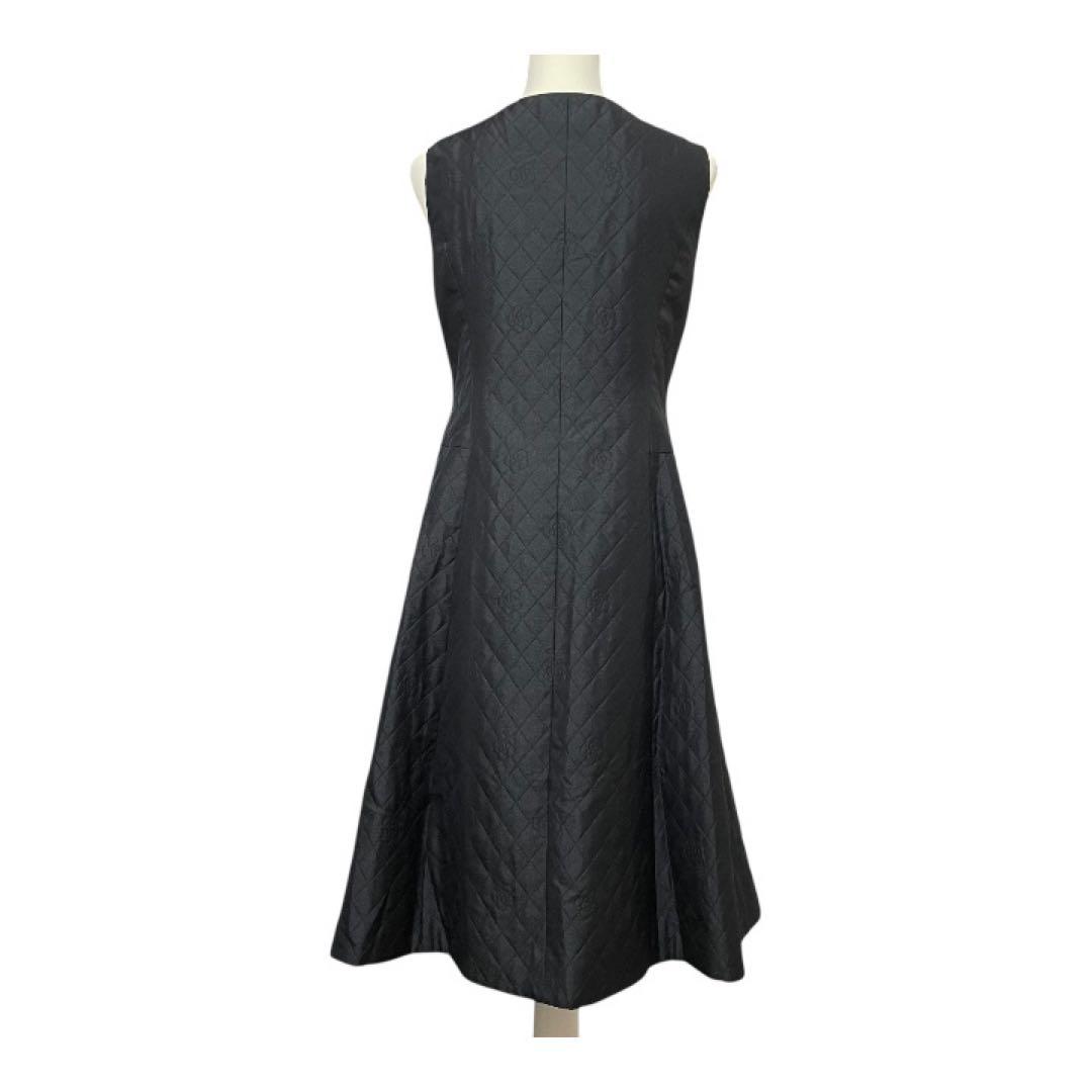 エムズグレイシー【38/M】　カメリアキルティングジャンパースカート　試着のみ