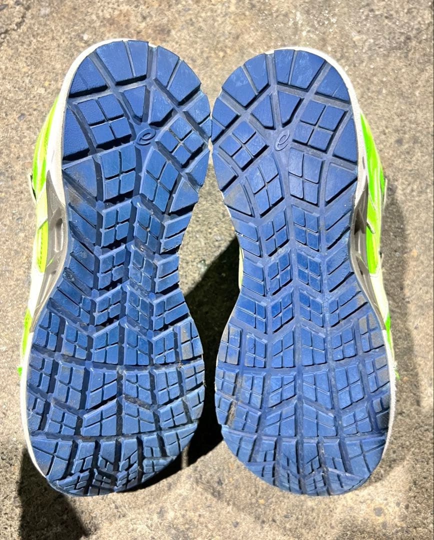 美品！アシックスハイカット安全靴　限定色CP308AC 25、5cm