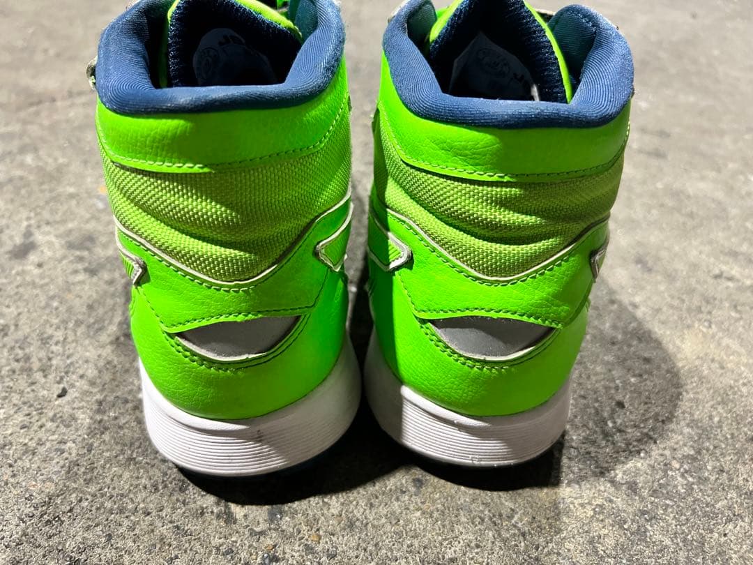 美品！アシックスハイカット安全靴　限定色CP308AC 25、5cm