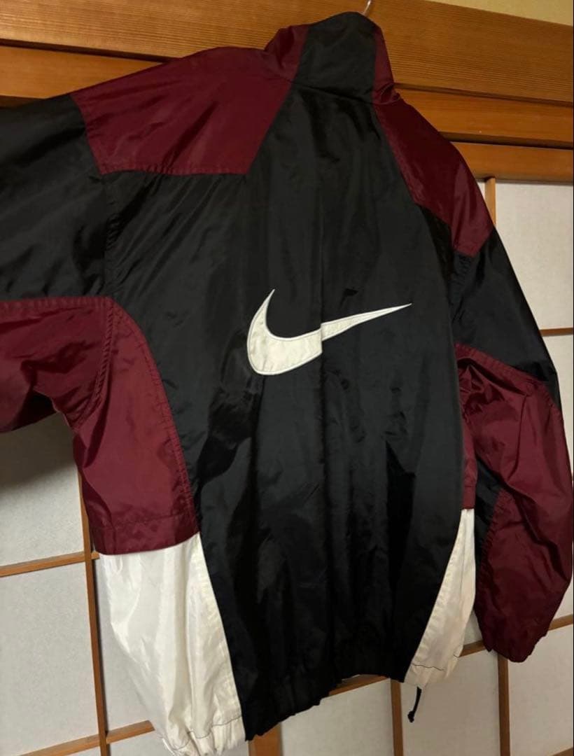 nike 90s ナイロンジャケット バックロゴ スウォッシュロゴ