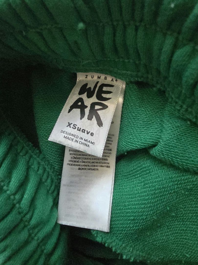 ZUMBA 緑色 Xサイズ カジュアルパンツ