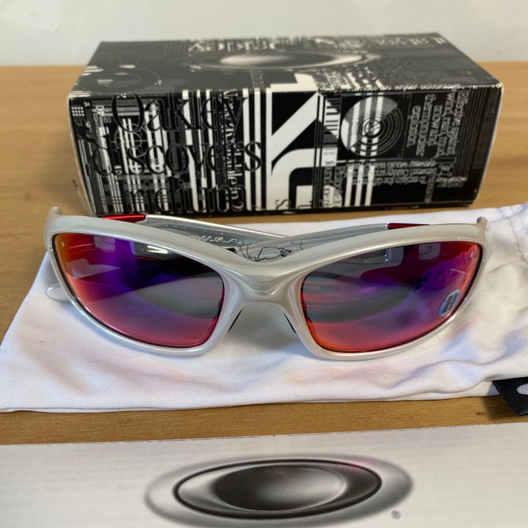 Oakley オークリー　ストレートジャケット　ビンテージ　USA製サングラス