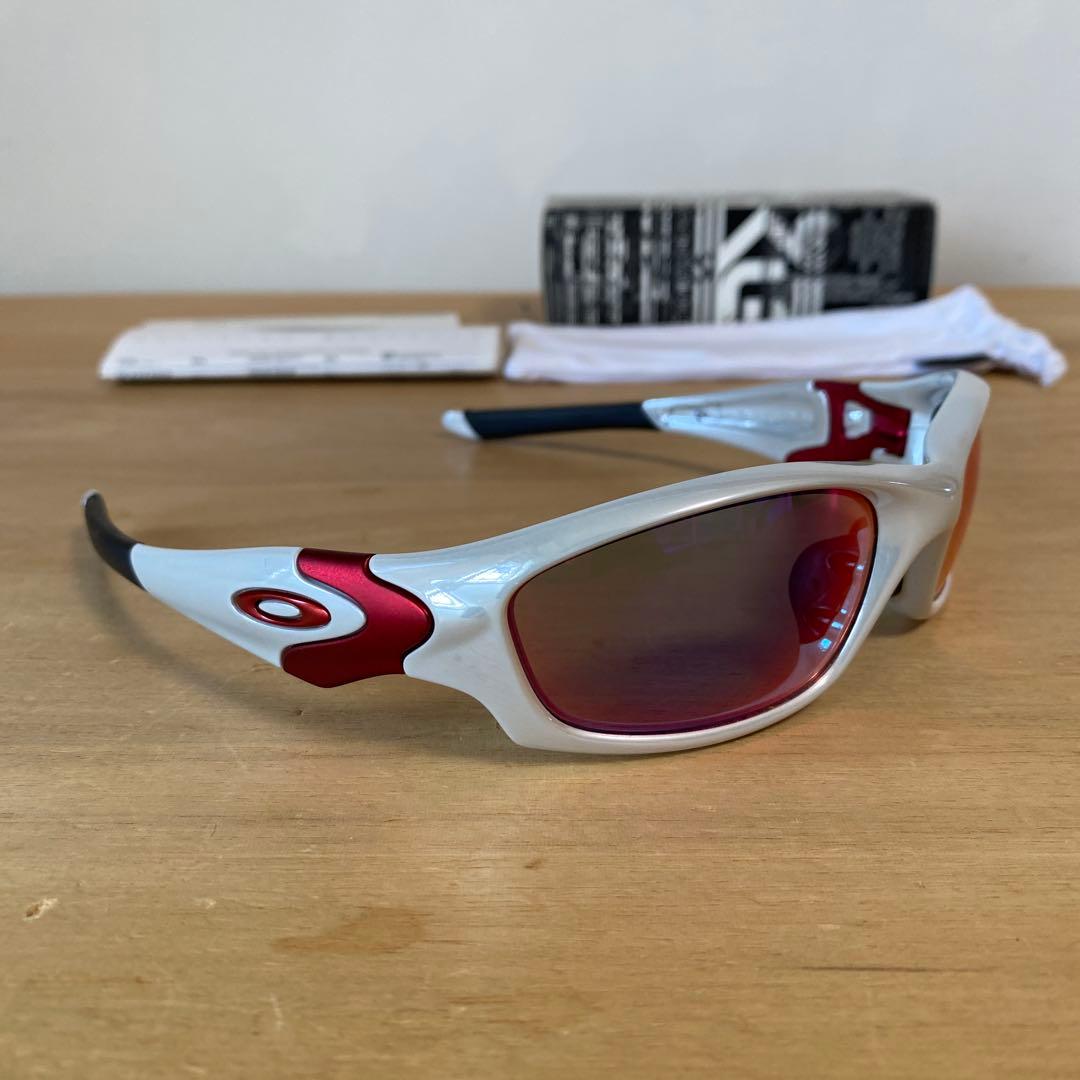 Oakley オークリー　ストレートジャケット　ビンテージ　USA製サングラス