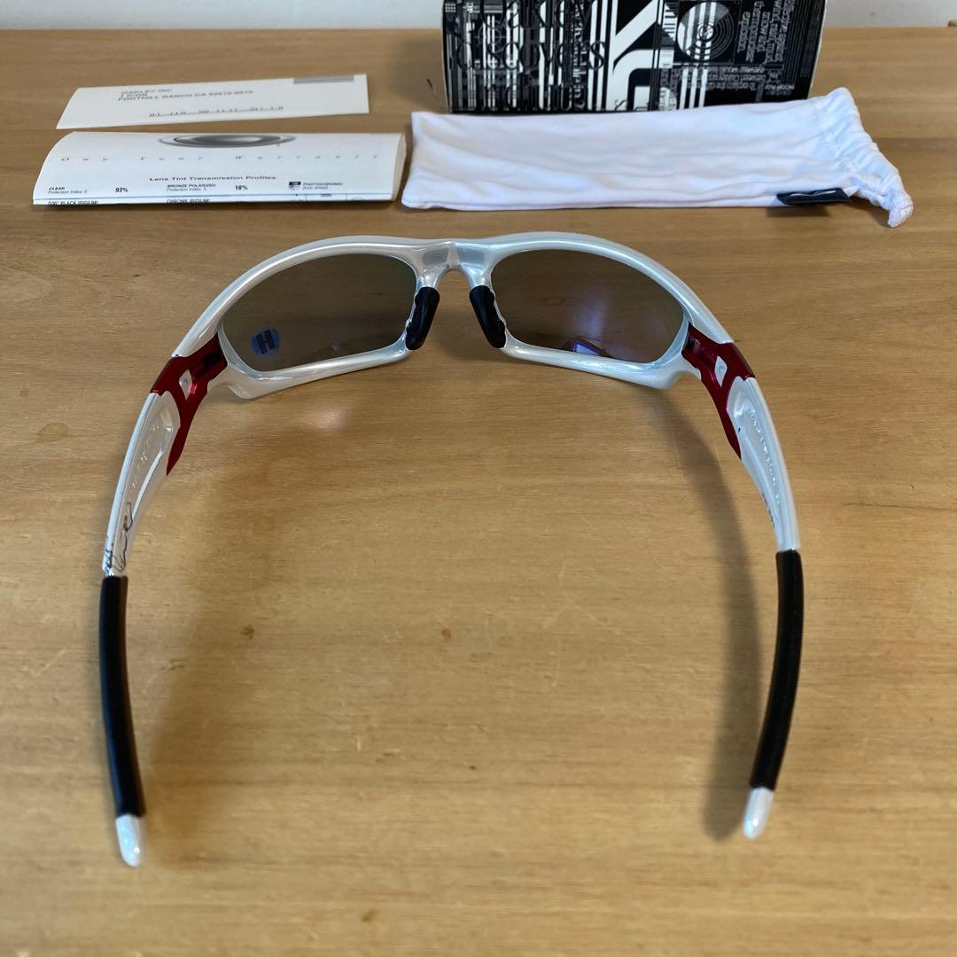 Oakley オークリー　ストレートジャケット　ビンテージ　USA製サングラス