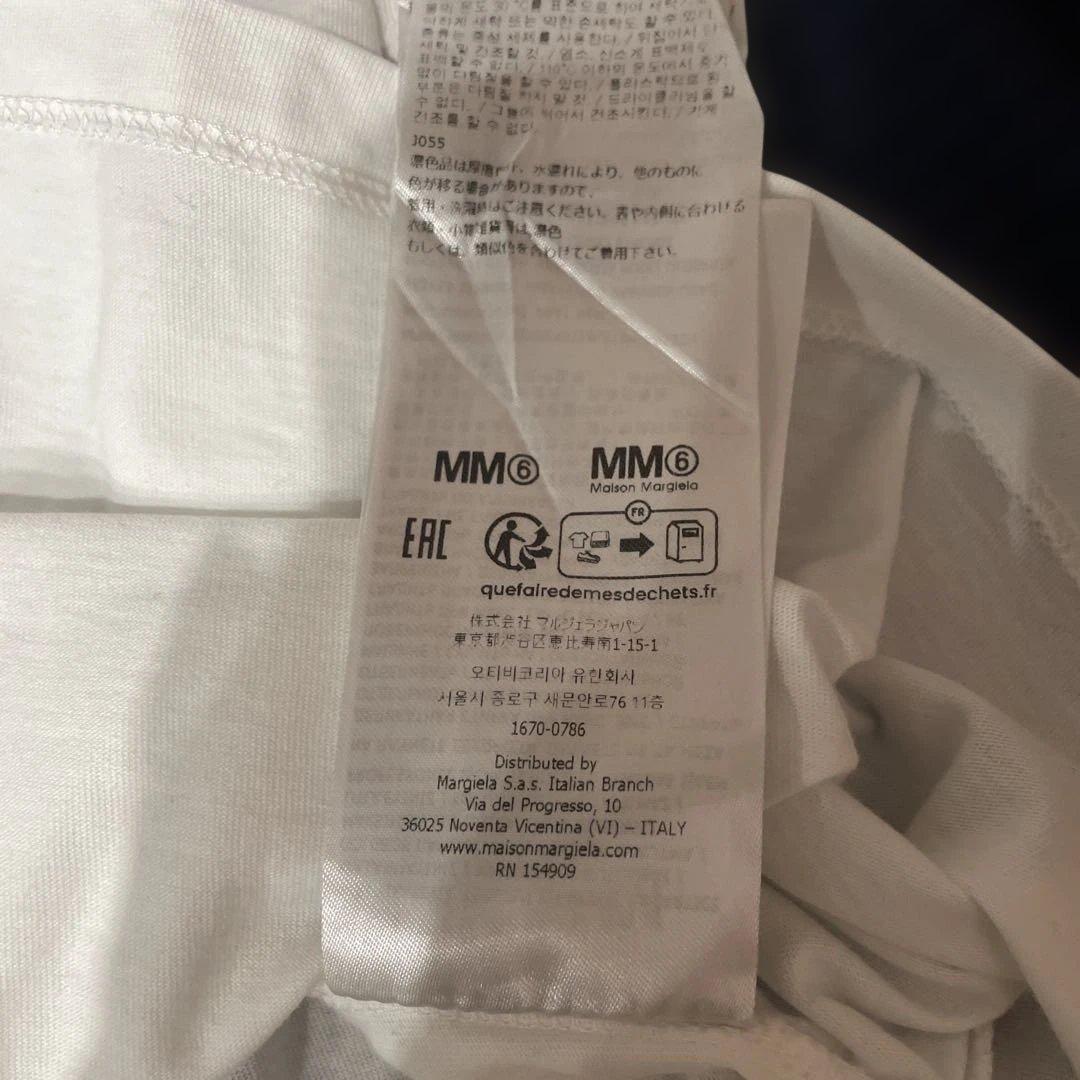 最終値下げ！MM6 メゾンマルジェラ2025春夏 Tシャツ　松田元太さん着用