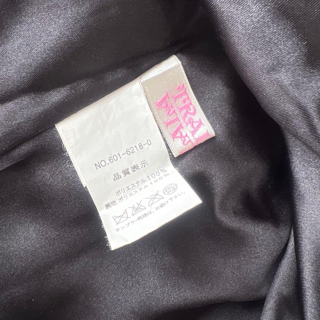 TRALALA ドット柄 キャミミニワンピース