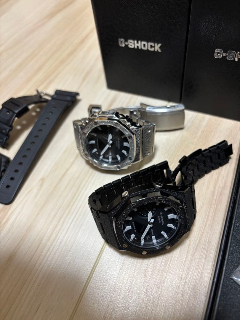 G-SHOCK GA-2100FF カシオークフルメタルカスタム　セット