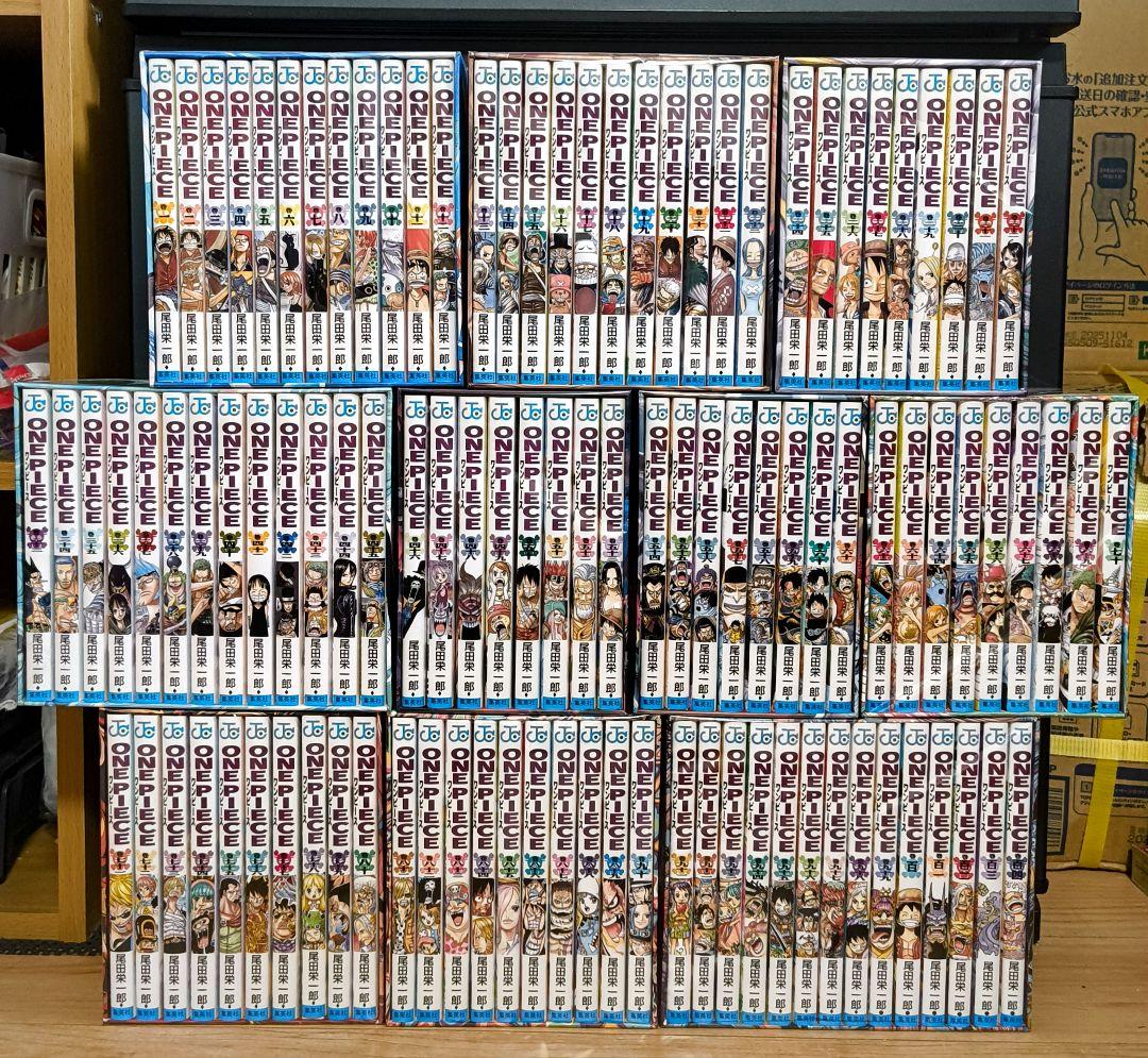 ワンピース　ONE PIECE　全巻　収納BOX付き　尾田栄一郎　漫画