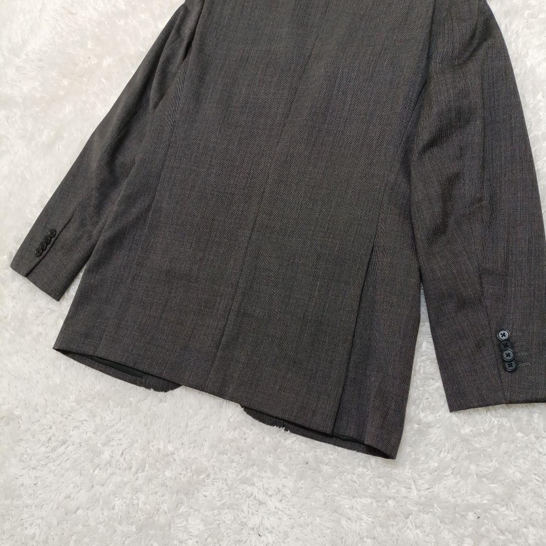 【極美品】グリーンレーベルリラクシング REDA スリーピーススーツ グレー46