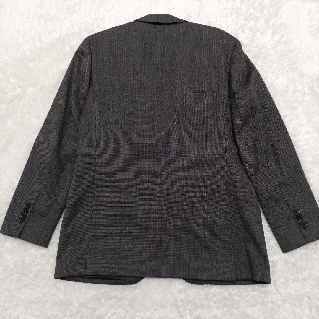 【極美品】グリーンレーベルリラクシング REDA スリーピーススーツ グレー46