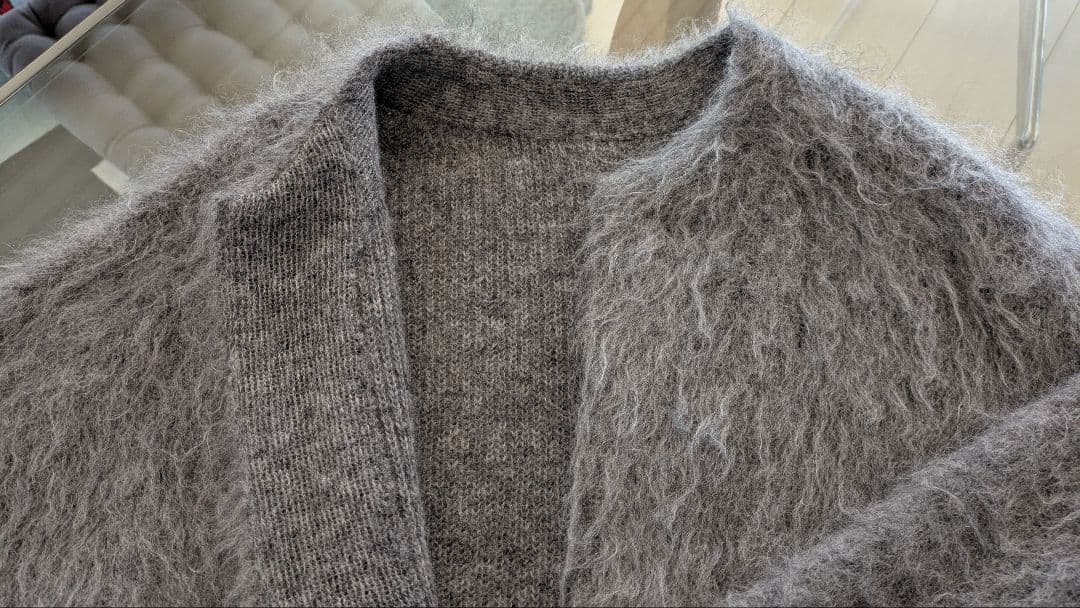 ドゥーズィエムクラス　2024AW PORTMIX クルーネック カーディガン