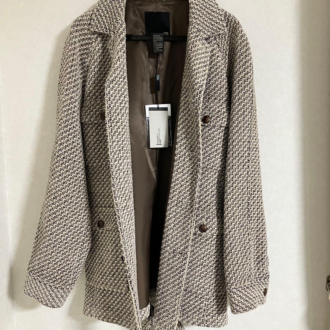 未使用　D/him ディーヒム　ダブスタ　モッズコート 52 LL