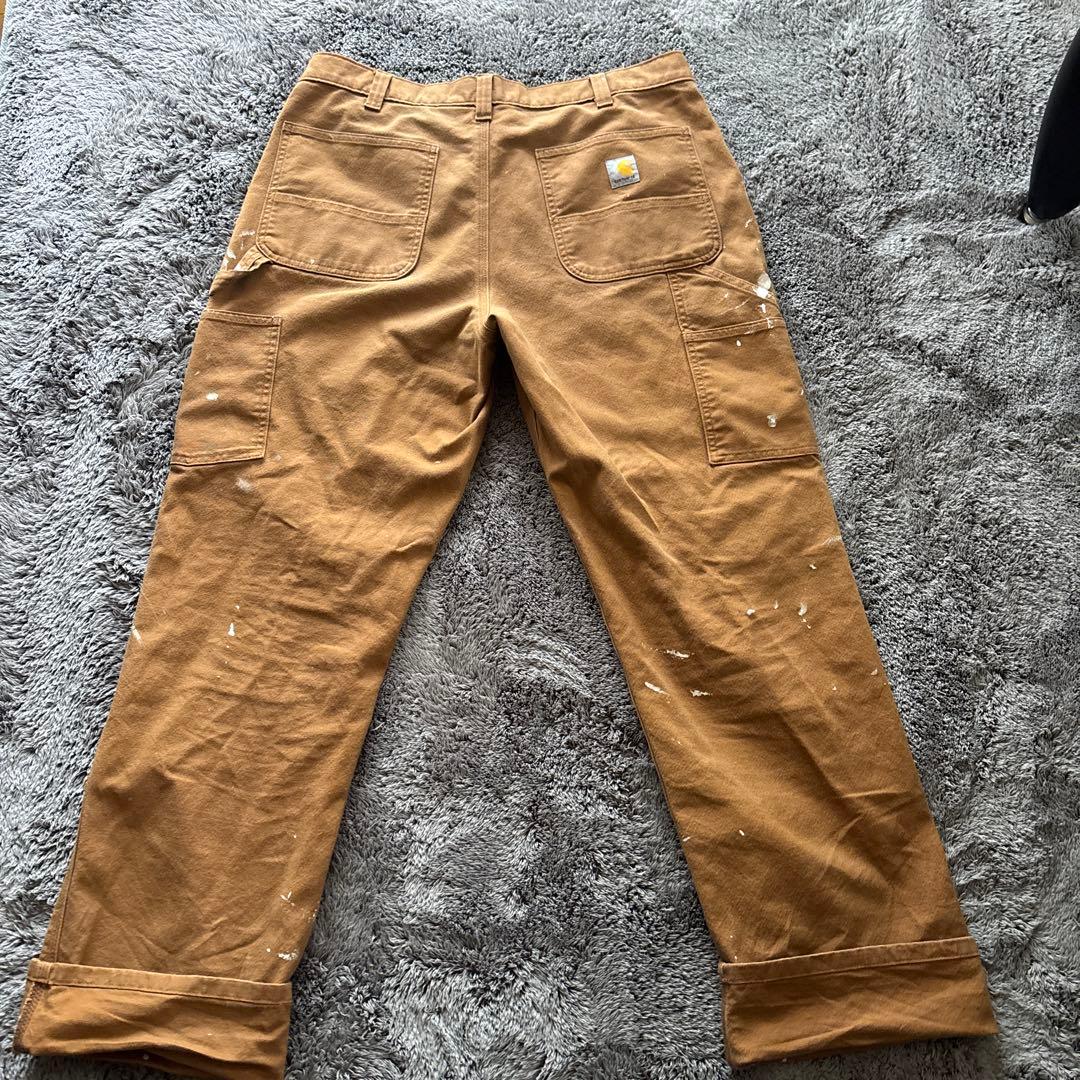 36×34 Carhartt ペインターパンツ ブラウン