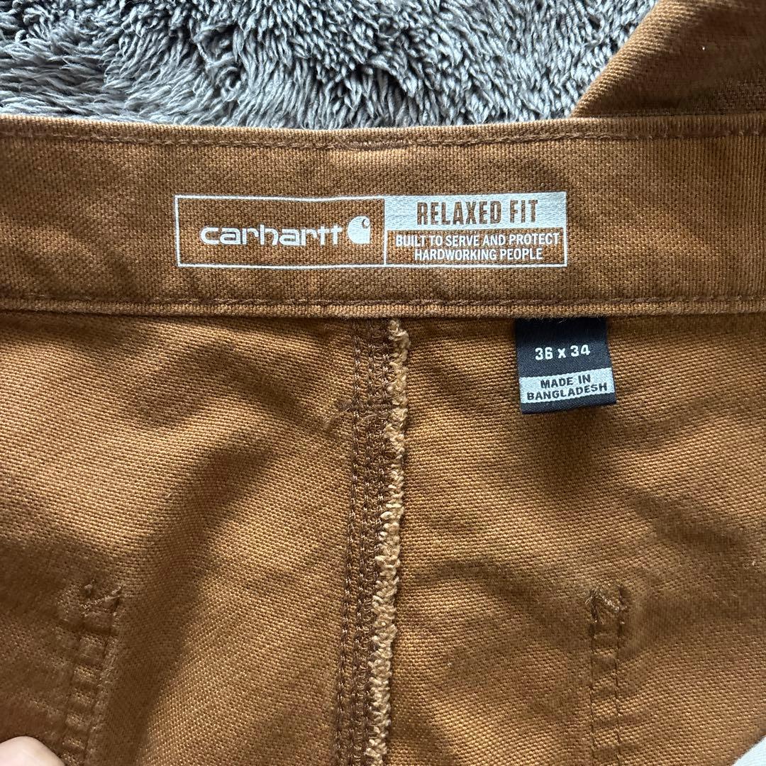 36×34 Carhartt ペインターパンツ ブラウン