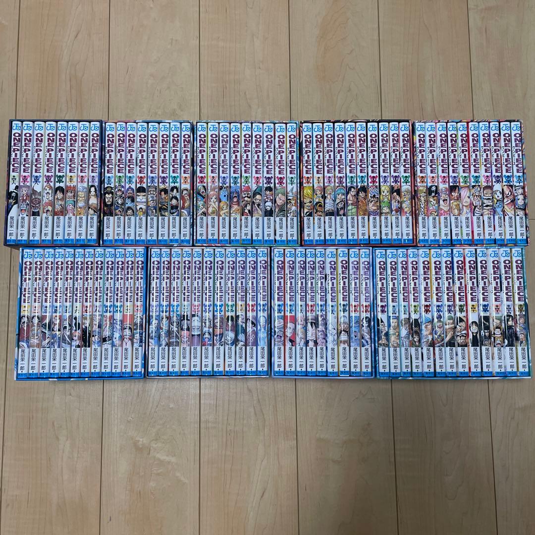 ワンピース　漫画 ボックスセット　1巻〜90巻 送料無料