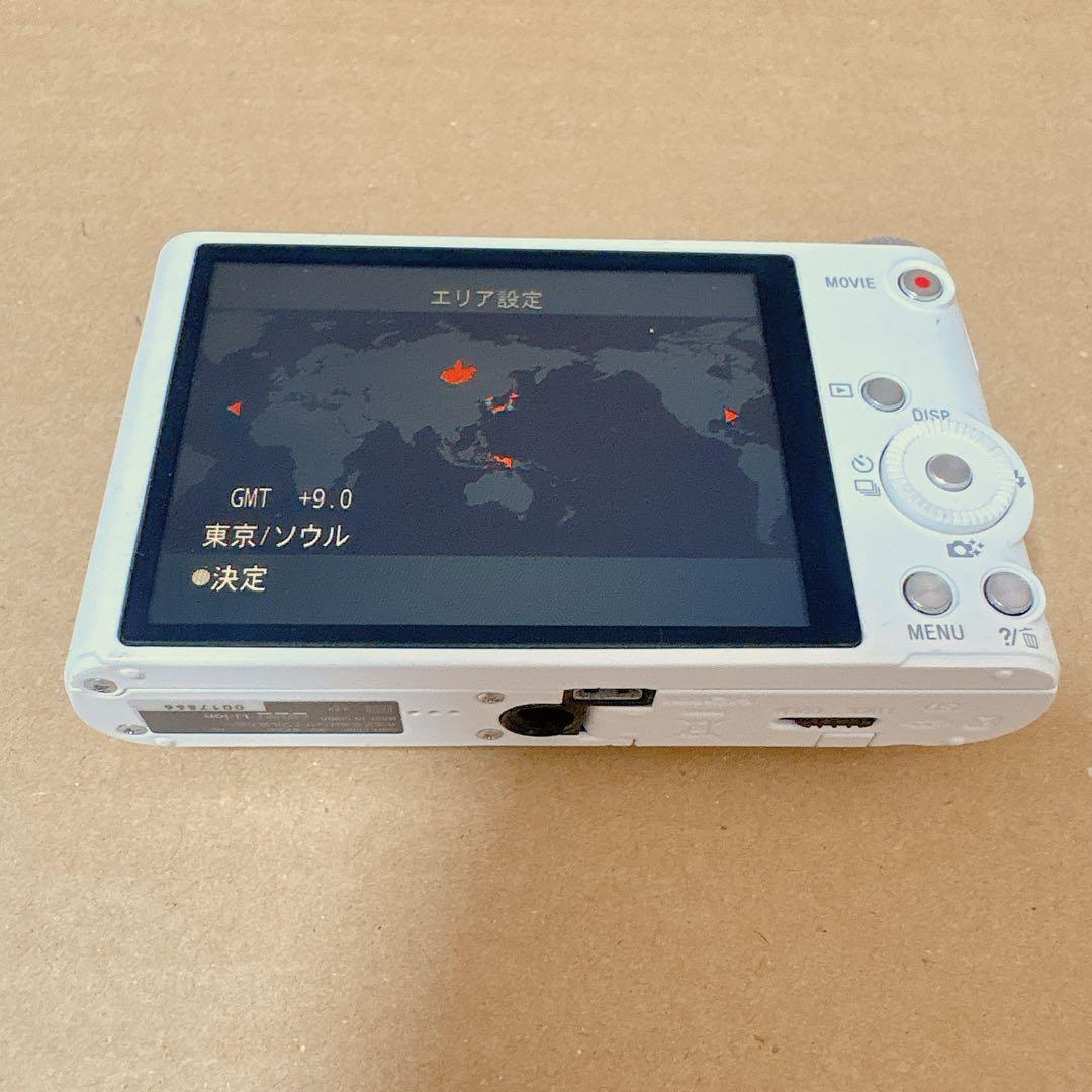 動作確認済 SONY Cyber-shot ホワイト DSC-WX300