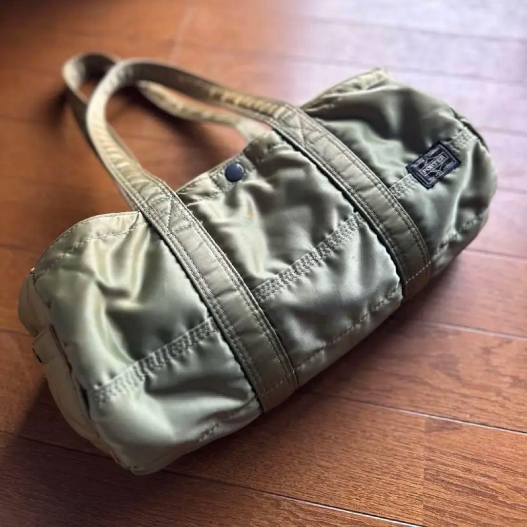 PORTER タンカー ミニボストンバッグ セージグリーン