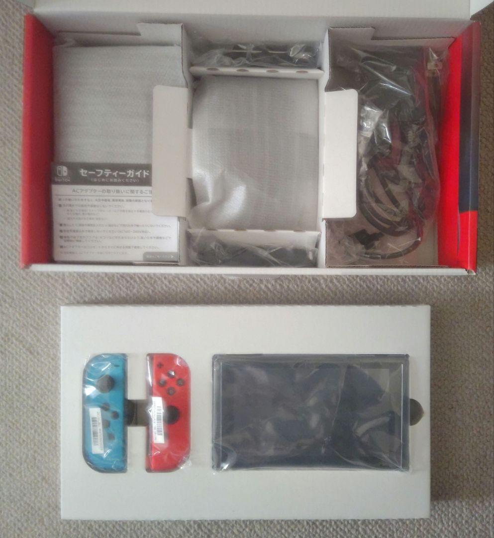 【美品】Nintendo Switch 本体 SDカード128GB・保護カバー付