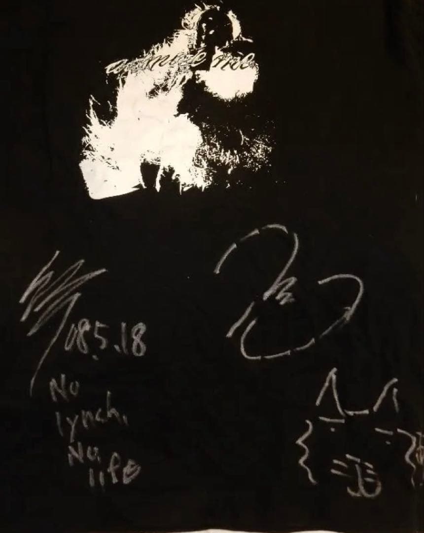 【貴重】lynch サイン入り Tシャツ