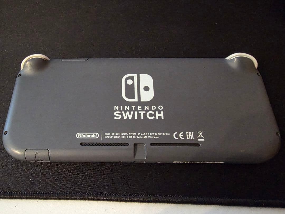 Nintendo Switch Lite グレー 本体プロテクトカバー、フィルム