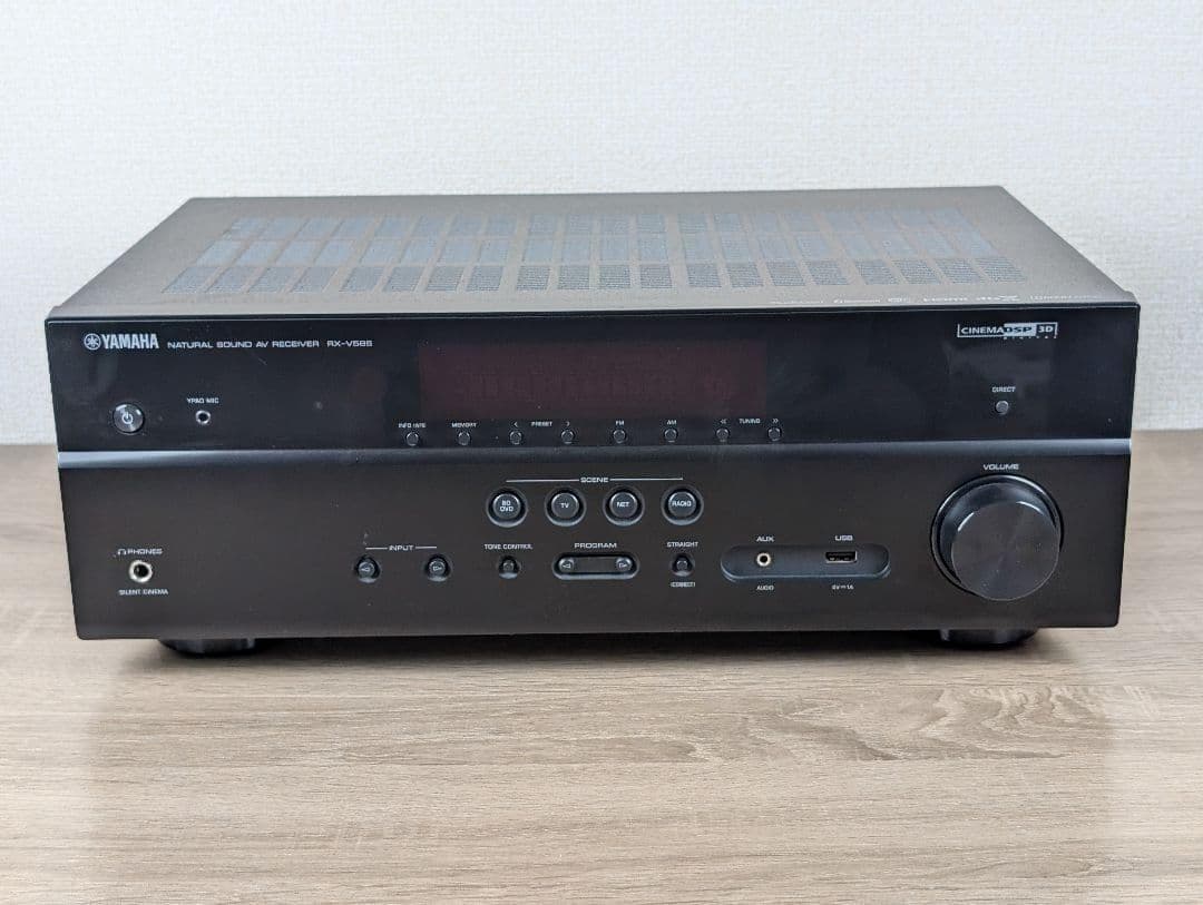 【美品】YAMAHA RX-V585 AVアンプ 4K/Dolby Atmos