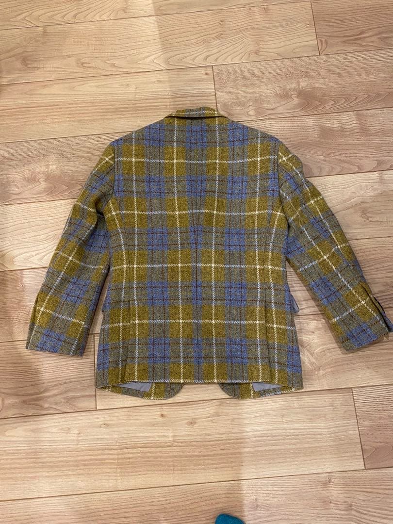 Harris Tweed ルシック テーラードジャケット チェック