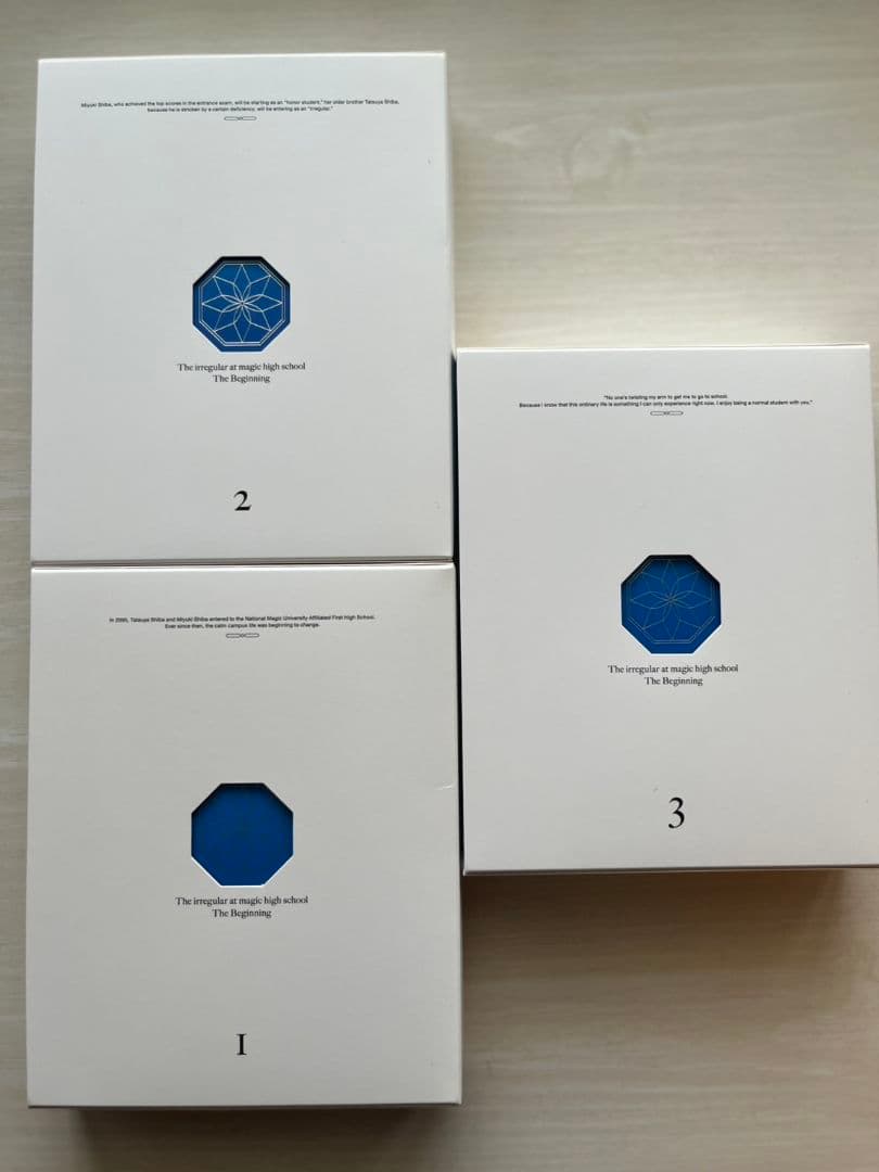 【Blu-ray】魔法科高校の劣等生 Blu-rayDisc 計3点セット