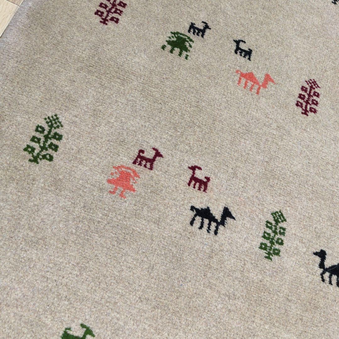 Winter SALE ペルシャ絨毯　ギャッベ　新品 148x108 cm