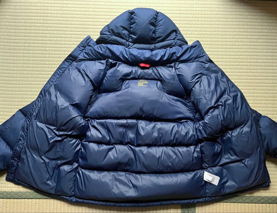 ラルフローレン　ダウンジャケット　ネイビー　キッズ　XL 170