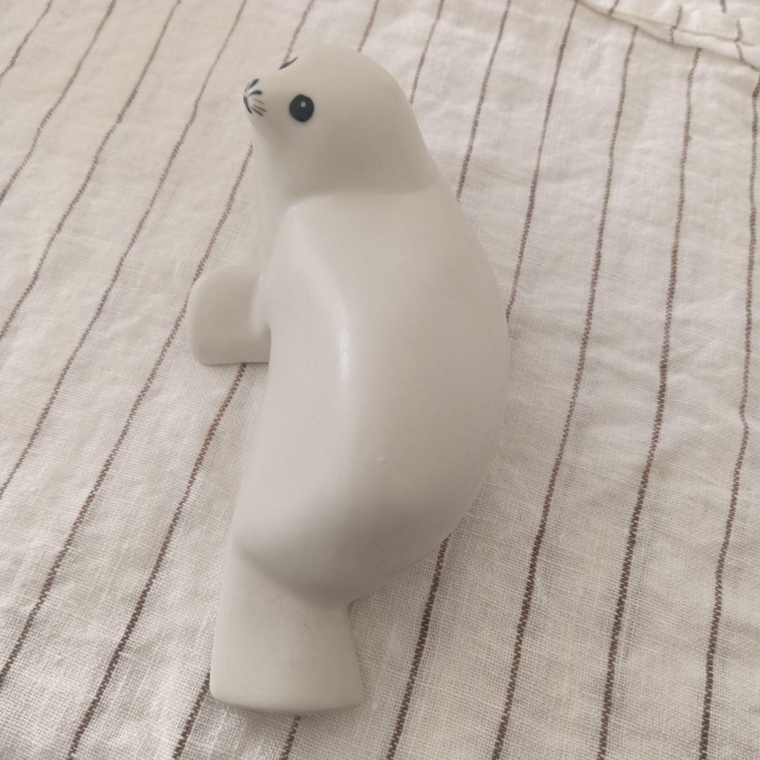 アラビア WWF アザラシ置物 リルモア・マンネルヘイム　赤ちゃん　ベビー