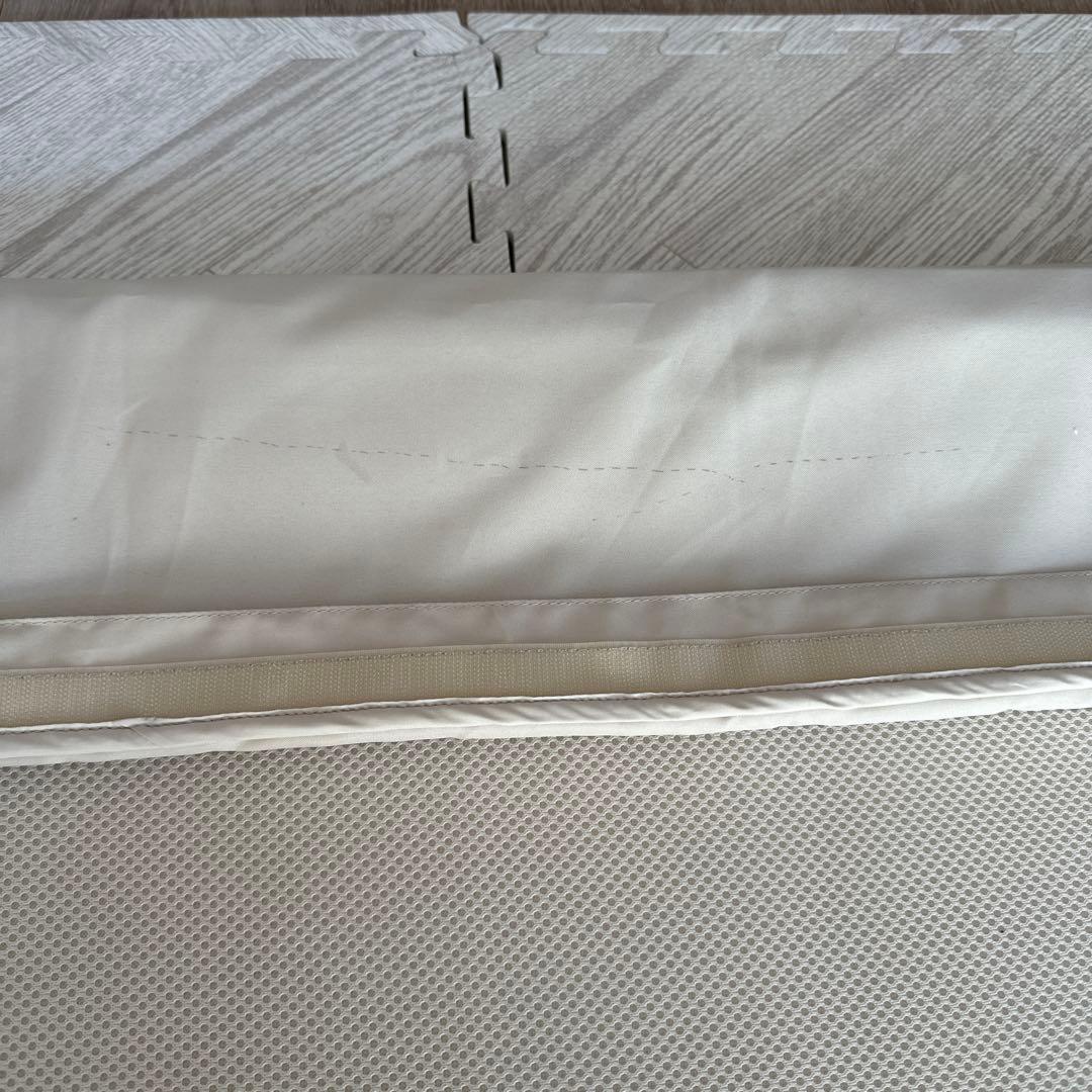 ココネルエアー　ホワイトグレー　ベビーベッド