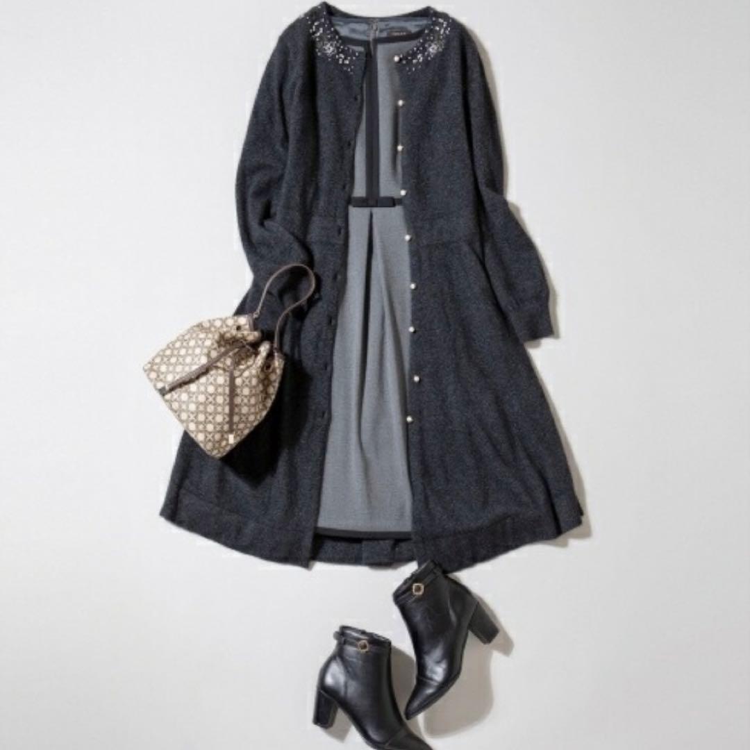 【新品タグ付き】TOOCA 洗える！ ＮＵＭＢＥＲ　ドレス ワンピース