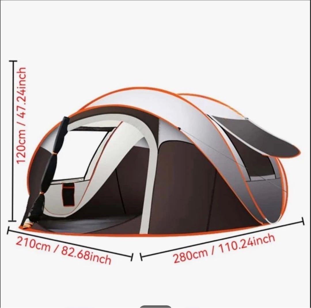 キャンプテント4-6人用