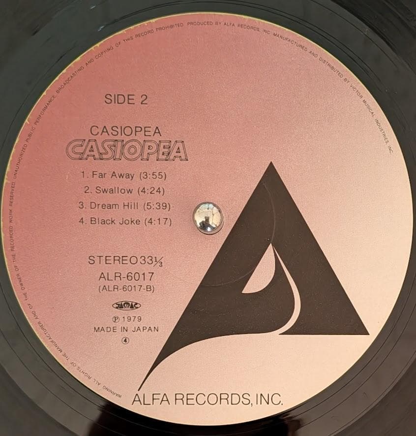 帯付1980年プレスLP CASIOPEA カシオペア レコード