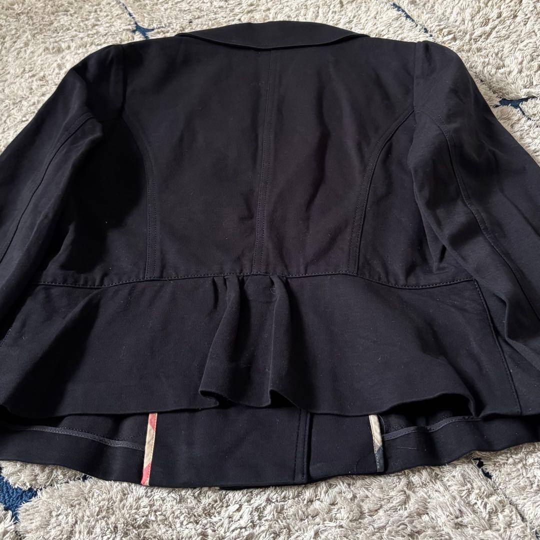 【美品✨】大きいサイズ　バーバリーロンドン　ライダージャケット　メガチェック46