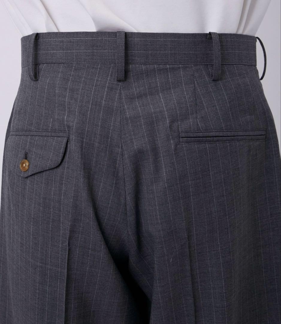 パンツ KHOKI 25SS Pinstripes - Pattern Pants