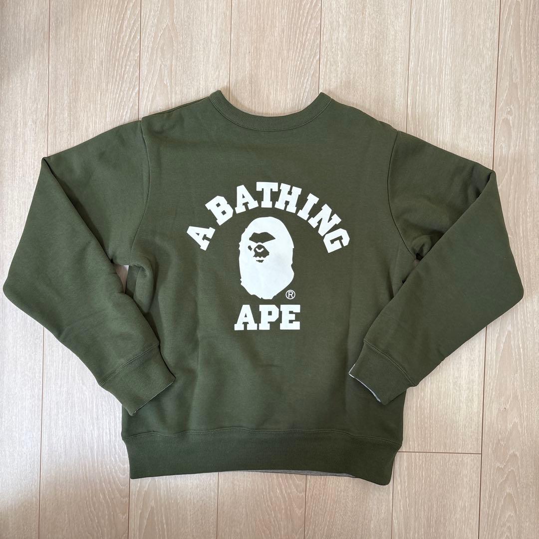 A BATHING APE スウェット 4面　Mサイズ